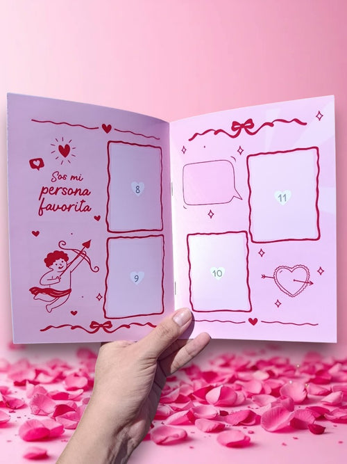 Album San Valentin + 17 FotoStickers