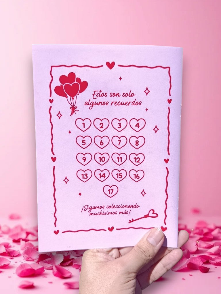 Album San Valentin + 17 FotoStickers