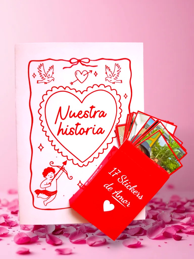 Album San Valentin + 17 FotoStickers